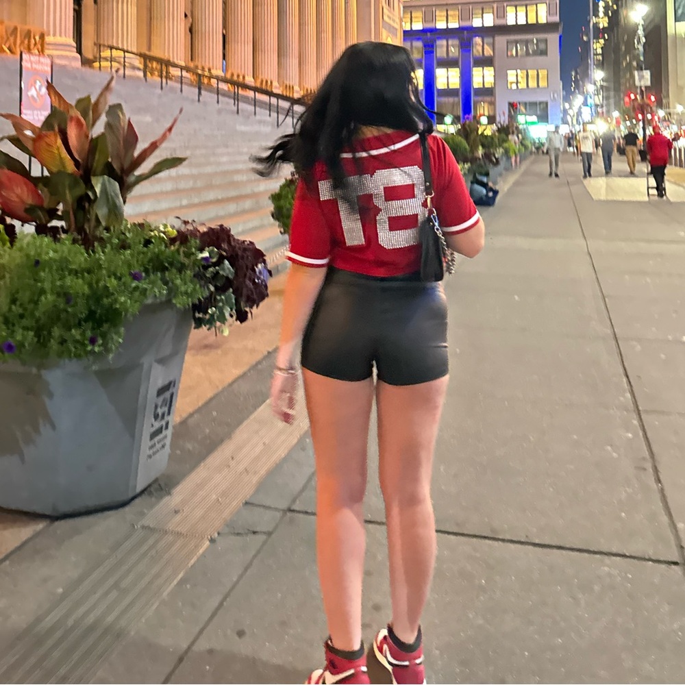 Tate Mcrae Custom Blinged Jersey